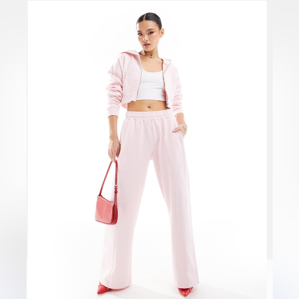 Murci Exclusive Wide Leg Sweatpants In Pink